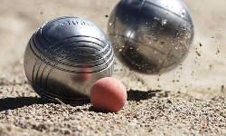 Boule im Hofgarten am Mittwoch 