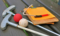 Minigolf im Domäne Golfpark in Hechingen mit anschließender Einkehr im Hofgut
